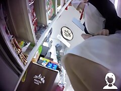 Narce25 Blissful Nurse Kneels for Mind-Blowing Blowjob Adventure