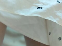 CSCD_White_dress_and_white_stockings Seductive Asian Goddess Offers Unforgettable Oral & Anal Ecstasy