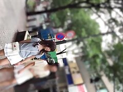 N_angel294 Sena Aoki's Forbidden Park Encounter Rough Outdoor Gangbang Thrill