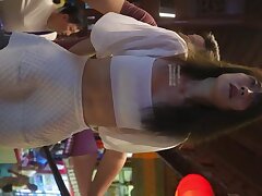 Light_blue_halter_dress_strolling_around Sizzling Sora Aoi Delights in Intense Asian Erotic Adventure