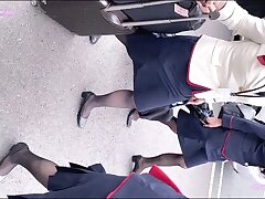 2casp6 Tiny Titted Temptress Folds Over for Soaked Pussy Rubbing Delight!