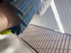 mekuriaokyu Sizzling Curvy Babe Takes Hardcore Action from Front & Rear Ends