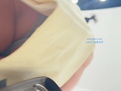 KFC-279 Sizzling Seduction Big-Breasted Babe's Thrilling Boob Play Fantasy