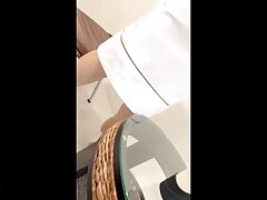 kaga1 Japanese Nurse's Secret Pleasure-Intense Solo Play & Loud Squirt